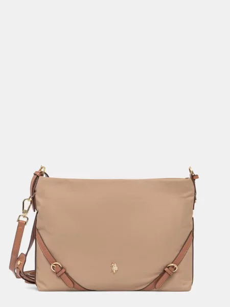 U.S. Polo Assn. torebka HOUSTON beżowa