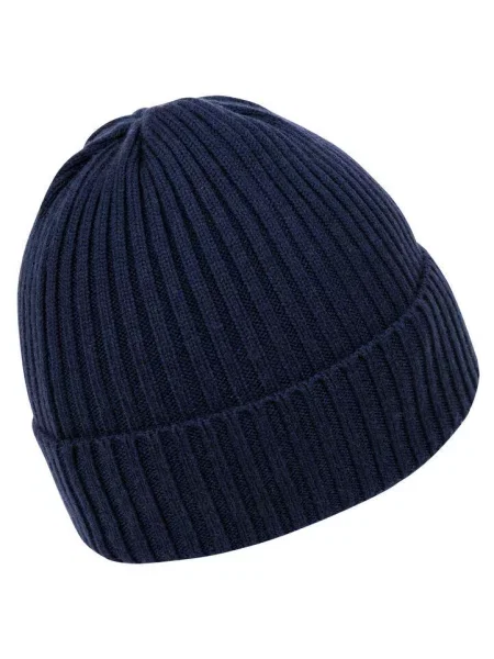 Czapka Pitbull zimowa Velcro Logo niebieska