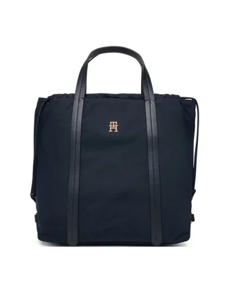 Tommy Hilfiger Plecak Th Soft Tote/Backpack granatowy
