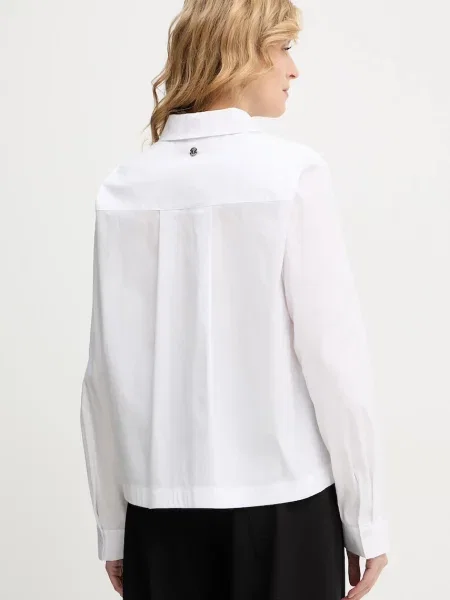 Joop! cămașă cu guler clasic relaxed alb