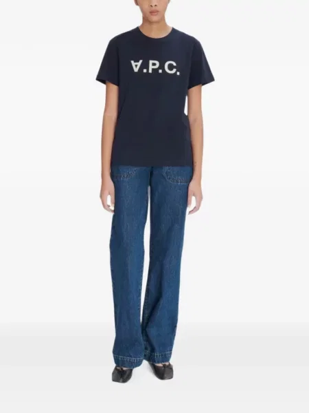Blugi drepți A.p.c. albastru