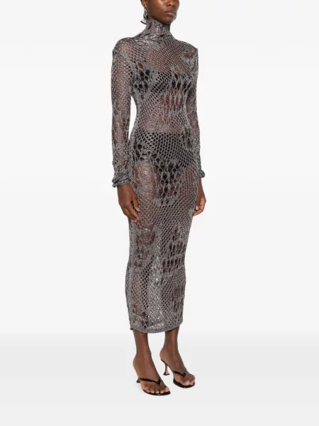 Lung rochie midi Dondup tricotate