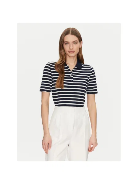 Tommy Hilfiger Pólóing Regular Fit sötétkék