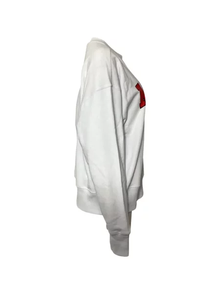 Hanorac crewneck Msgm alb