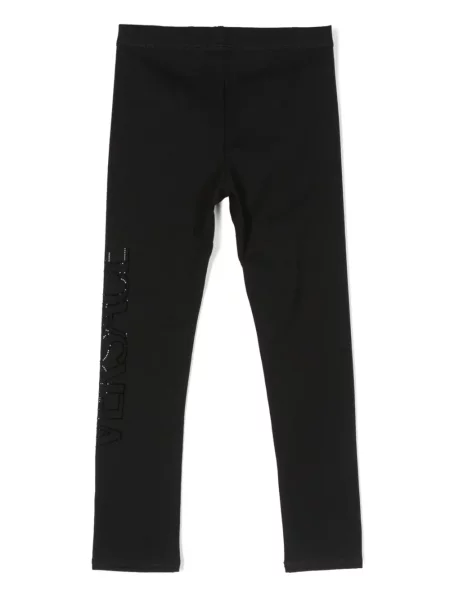 Legginsy dziecięce Versace czarne