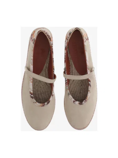 Missoni espadryle zamszowe Lola beżowy