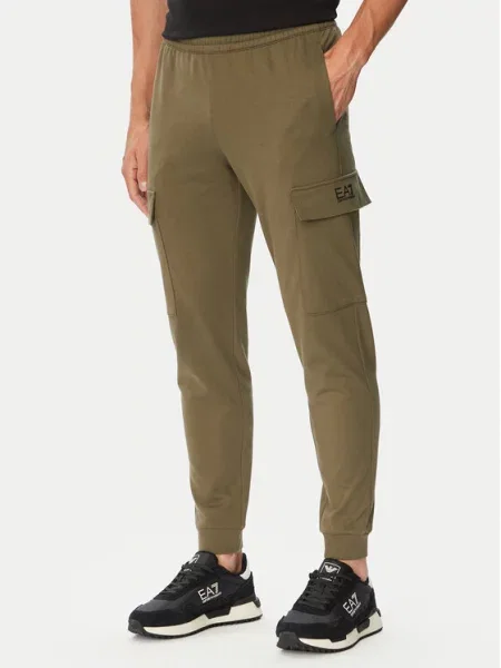Emporio Armani Sportinės kelnės PJVRZ žalia