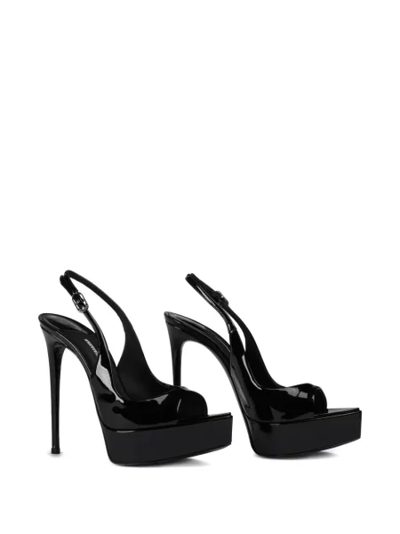 Pantofi cu toc Le Silla slingback negru
