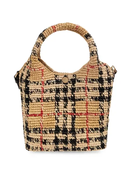 Geantă shopper Burberry în carouri