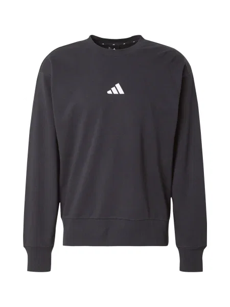ADIDAS SPORTSWEAR Športna majica FEELCOZY črna bela