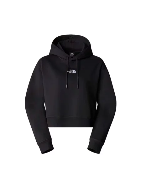 The North Face Bluzy Kobieta S Bluza z kapturem długi rękaw okrągły dekolt czarny