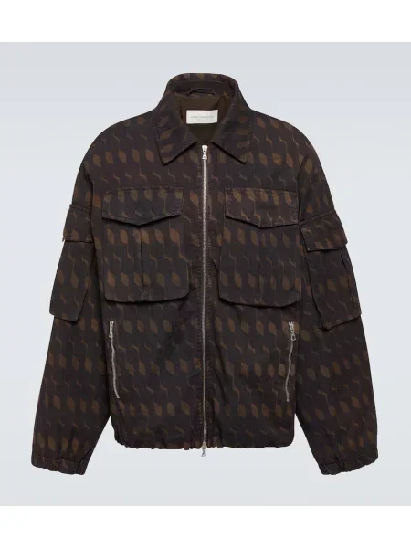 Geacă Dries Van Noten maro