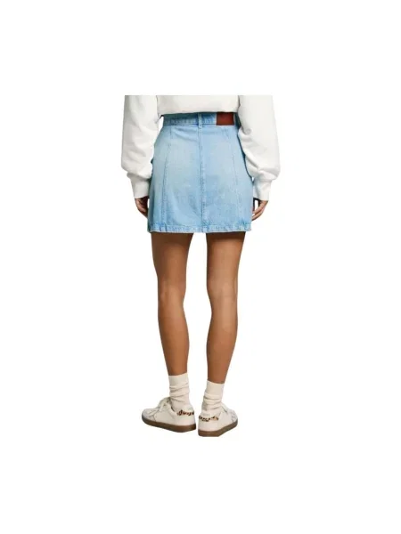 Spódnica jeansowa Pepe Jeans niebieska