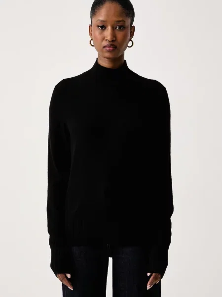 Pulover Pinko de lână negru