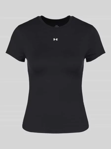 T-shirt sportowy o kroju regular fit z nadrukiem z logo Under Armour biała