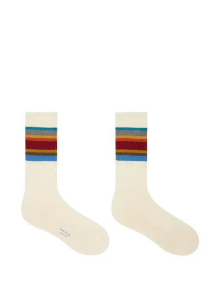 Șosete Paul Smith cu dungi alb