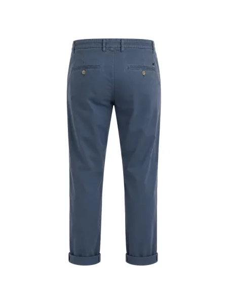 Pantaloni Mason's cu cordon albastru