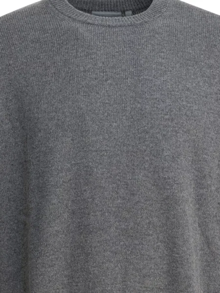 Pulover Carhartt Wip cu decolteu rotund gri