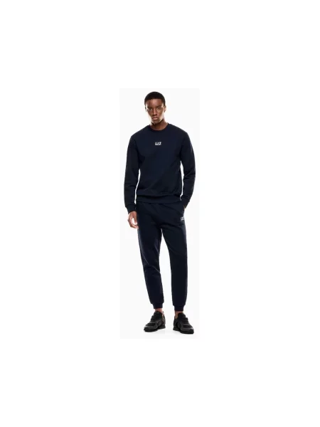 Pantaloni Emporio Armani Ea7 albastru