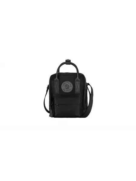 Torba na ramię Fjällräven Kånken 2 Black Sling w kolorze czarnym czarna