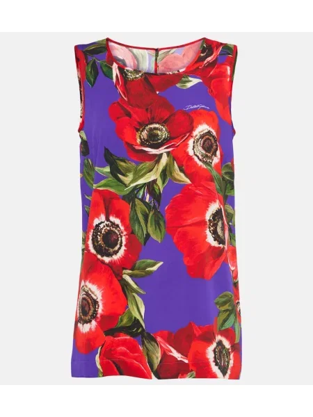 Svilen top Dolce&gabbana