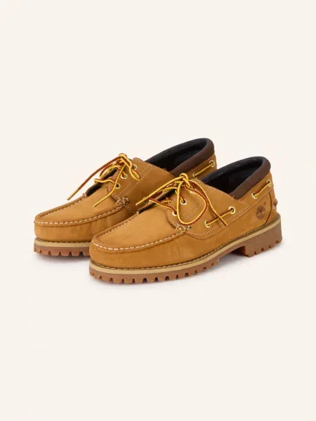 Timberland Lodní Mokasíny Authentics 3 Eye Classic koňaková
