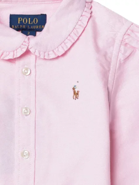 Koszula dziecięca Polo Ralph Lauren różowa
