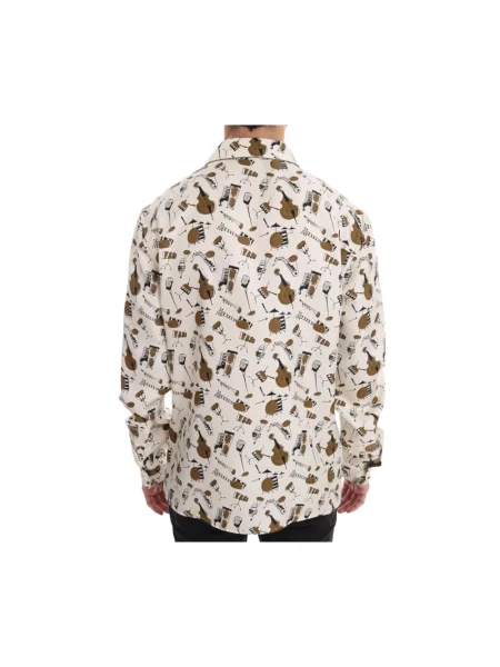 Koszula Dolce And Gabbana casual biała