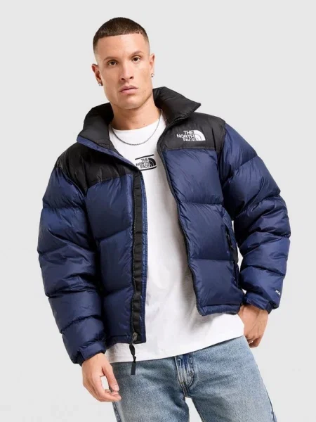 The North Face Bunda Zimní Nuptse Jacket Blue modrá