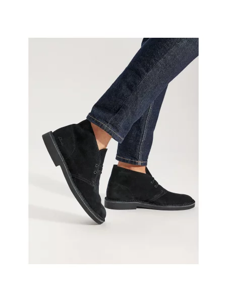 Clarks Kotníková obuv Desert Bt Evo černá