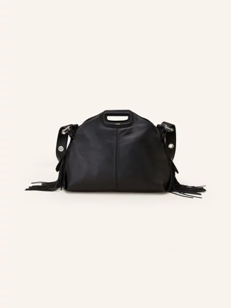 Maje Torebka Medium schwarz czarna