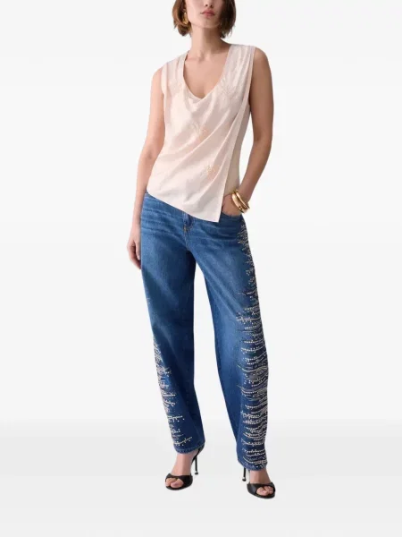 Top Liu Jo cu broderie