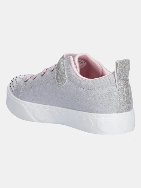 Skechers gyerek sportcipő HEART STEPS SHIMMER SWEETIE szürke