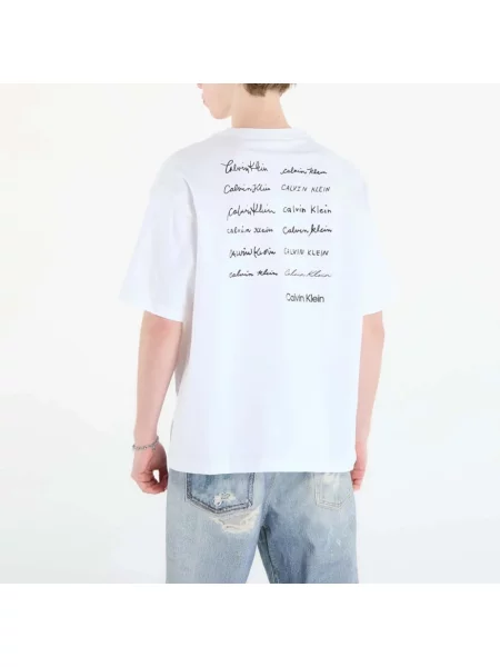 Calvin Klein Jeans T-shirt biała