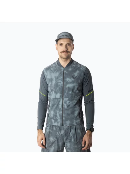 Мъжки елек за бягане DYNAFIT Trail Reflective Insulation Vest cinder синьо