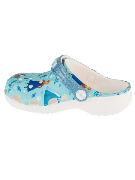 Chodaki Dla Dzieci Crocs Frozen Baya Clog białe