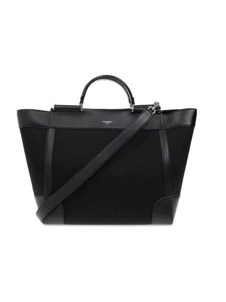 Torba Dolce And Gabbana skórzana czarna