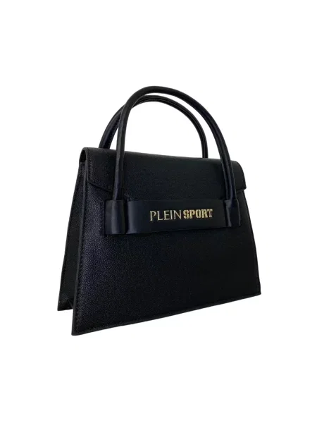 Torebka sportowa Plein Sport z logo czarna