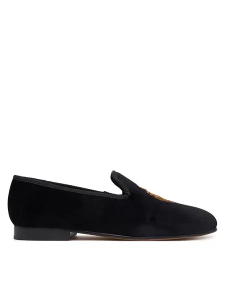 Papuci de casă Polo Ralph Lauren negru
