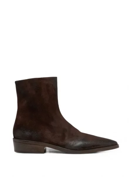 Botine Marsell din piele maro