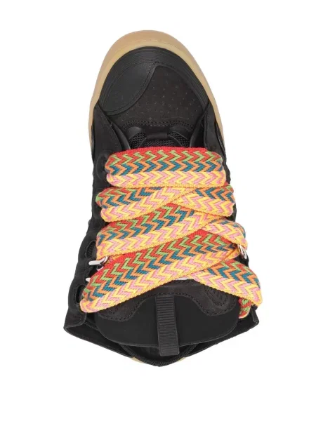 Sneakerși Lanvin slip-on negru