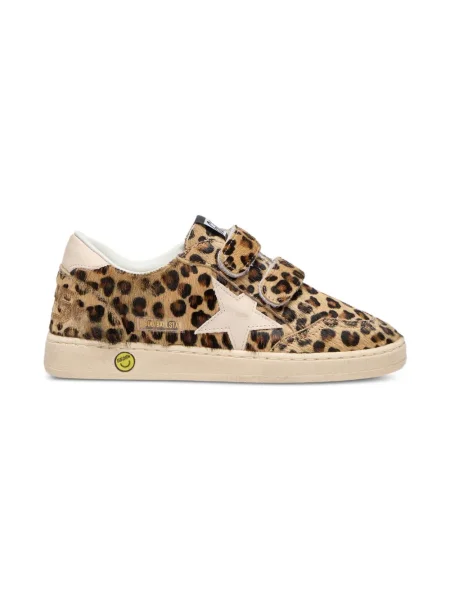 Sneakersy dziecięce Golden Goose Ball Star brązowe