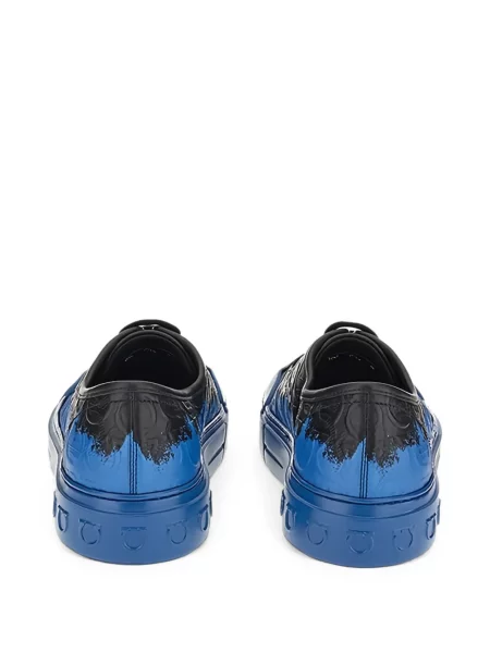 Sneakerși Ferragamo din piele negru