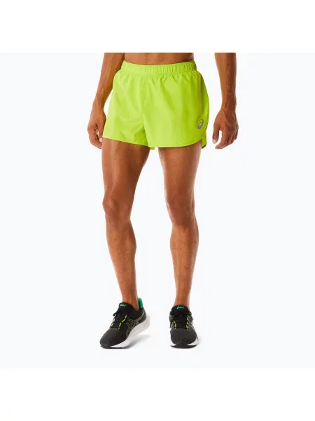 ASICS Core Split lime zest мъжки къси панталони за бягане зелено