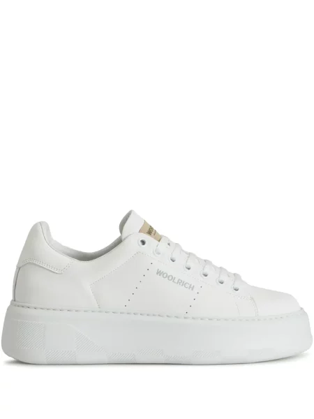 Sneakerși Woolrich chunky alb