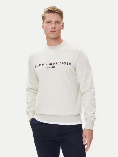 Суитчър Tommy Hilfiger с апликация бежово
