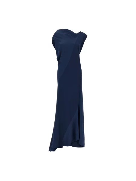 Sukienka Alberta Ferretti niebieska