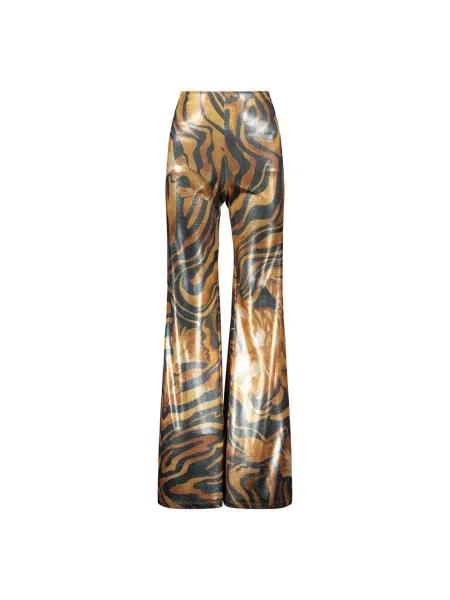 Lekkie spodnie palazzo Alberta Ferretti