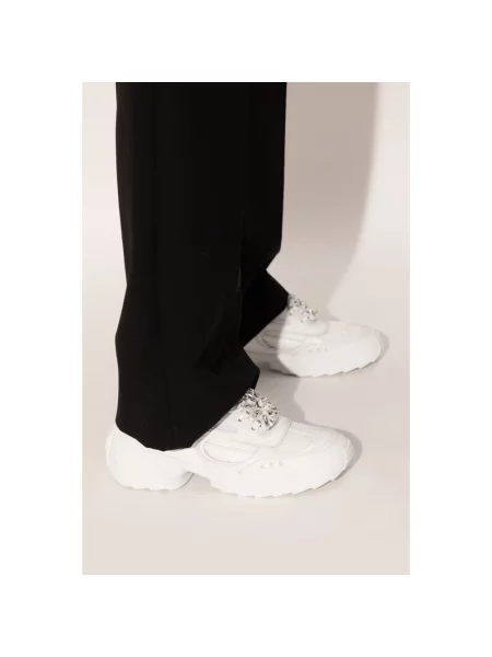 Buty do biegania Roger Vivier skórzane do biegania białe