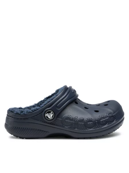 Crocs Klapki Baya Lined Clog K Granatowy